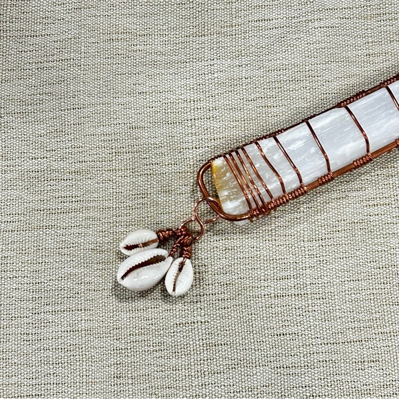 Crystal Wand Crystal, Selenite and Kyanite Chakra Wand Healing Wand Reiki - Picture 5 of 5